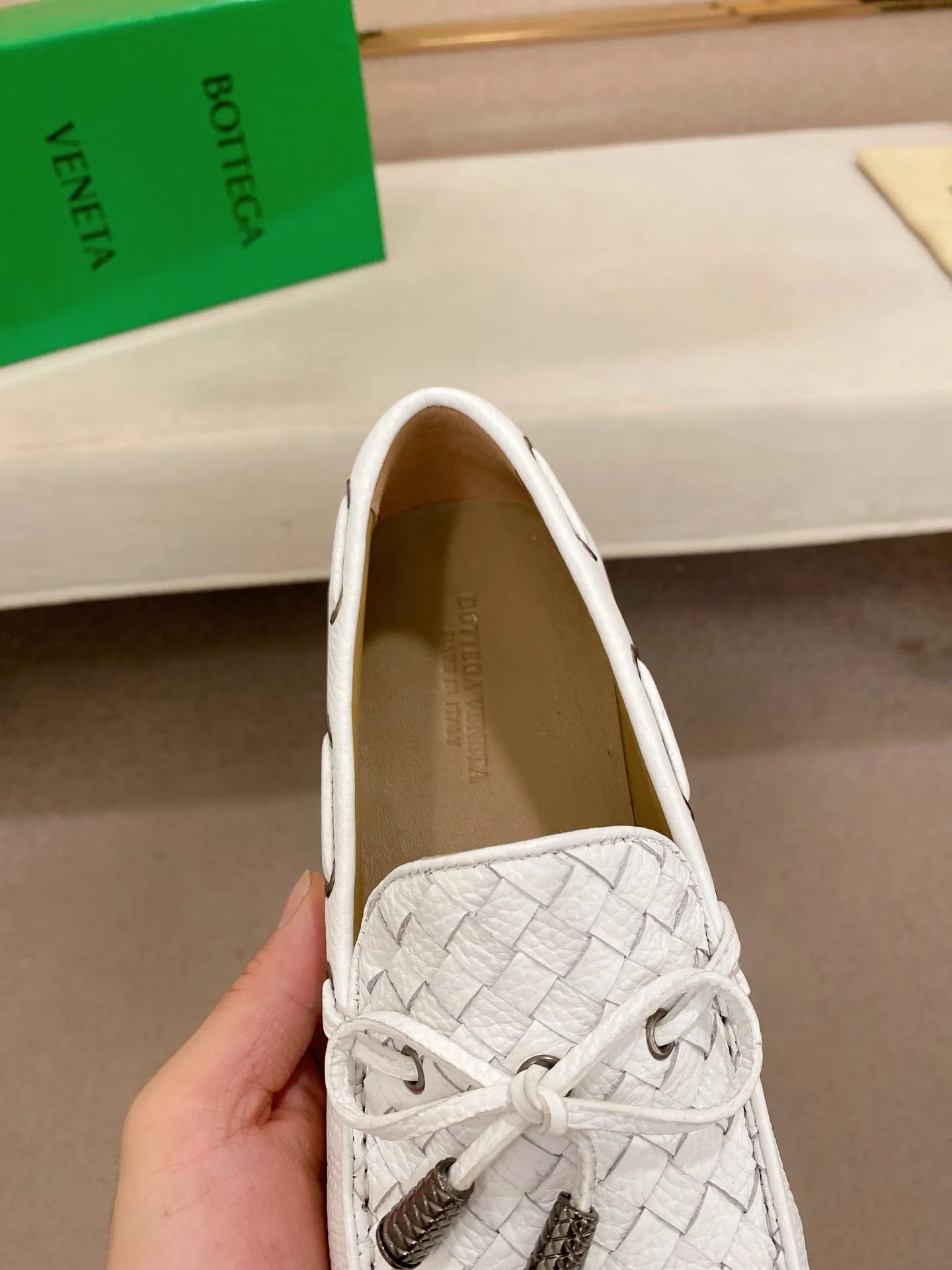Men's shoes 💰 400💰 (Niu Li + Niu Pad) [BV] latest hot style‼ ️Casual men's shoes, uppers imported deer pattern first-layer cowhide ➕Full imported cowhide lining✔️Exquisite workmanship, excellent foot feel, special rubber soles✔️, cool and fashionable, the latest fashion, fashionable outsole, hurry up. Code number: 38-44 (can be customized to 37.45, non-refundable)